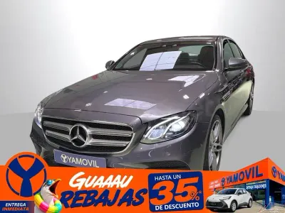 Usado Mercedes E220 194 CV (142 kW) 2017 Gris / plata Berlina