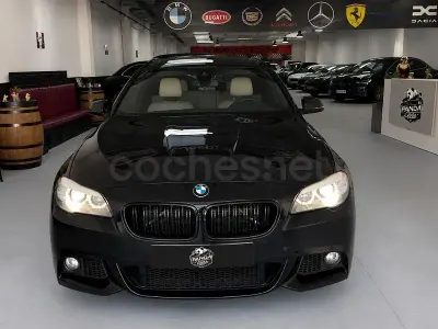 Usado BMW 525 Comfort Edition 218 CV (160 kW) 2013 Negro Familiar
