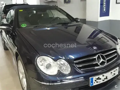 Usado Mercedes CLK280 Avantgarde 231 CV (169 kW) 2007 Azul Descapotable