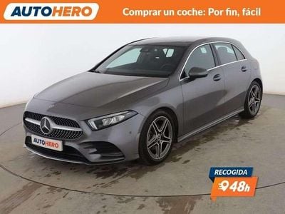 Gris Usado 2022 Mercedes A180 AMG line Berlina | 27.904 € (Buen precio)