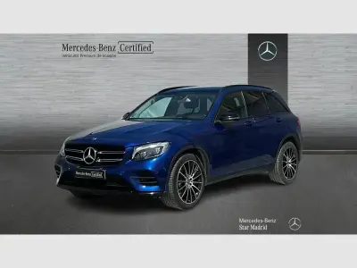 Usado Mercedes GLC220 AMG line 170 HP (125 kW) 2019 Azul SUV