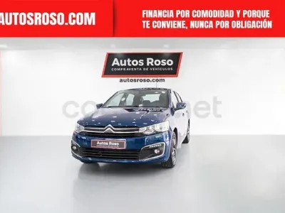 Usado Citroën C-Elysee I PureTech 82 CV (60 kW) 2019 Azul Berlina