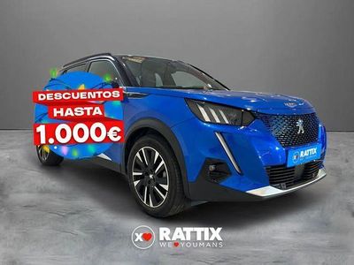 Azul Usado 2020 Peugeot e-2008 GT SUV | 18.396 € (Precio justo)
