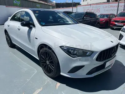 Usado Mercedes CLA250e 218 CV (160 kW) 2021 Blanco Berlina