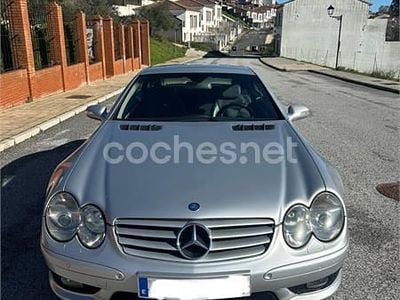 Usado Mercedes SL55 AMG AMG 476 CV (350 kW) 2002 Gris / plata Descapotable