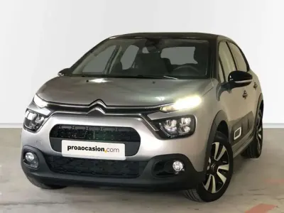 Usado Citroën C3 PureTech 83 CV (61 kW) 2023 Gris Utilitario