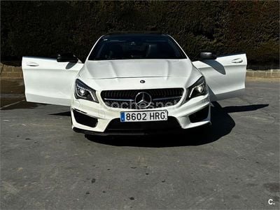 Usado Mercedes CLA220 AMG line 170 CV (125 kW) 2013 Blanco Berlina