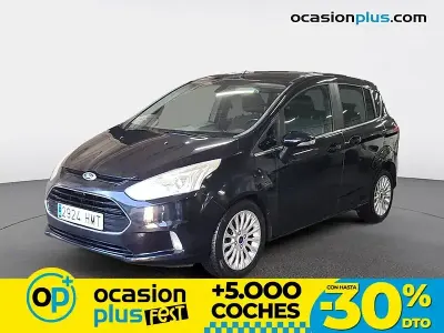 Usado Ford B-MAX Titanium 120 CV (88 kW) 2012 Negro Monovolumen