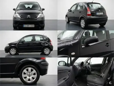 Usado Citroën C3 70 CV (51 kW) 2009 Negro Berlina