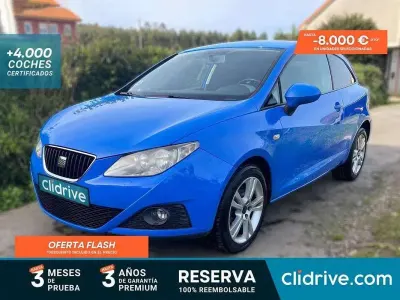 Begagnad Seat Ibiza Sport 105 HK (77 kW) 2009 Blå Halvkombi