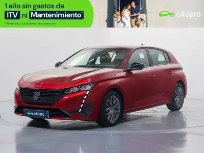 Usado Peugeot 308 Active 110 CV (80 kW) 2022 Rojo Utilitario
