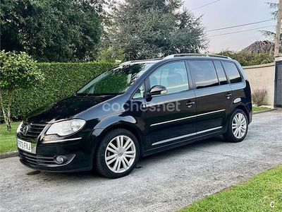 Negro Usado 2009 VW Touran Highline Monovolumen | 6700 € (Precio justo)