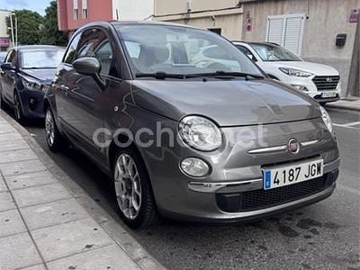 Gris / plata Usado 2015 Fiat 500 Lounge Berlina | 6999 € (Precio justo)