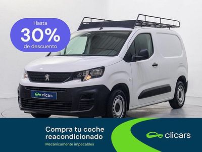 Usado Peugeot Partner S 100 CV (73 kW) 2021 Blanco Monovolumen