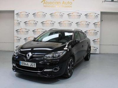 Usado Renault Mégane GrandTour Bose Edition 131 CV (96 kW) 2015 Negro Familiar