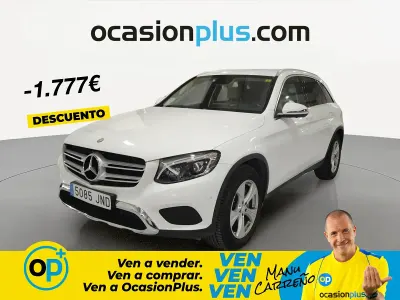 Usado Mercedes GLC220 170 CV (125 kW) 2016 Blanco SUV