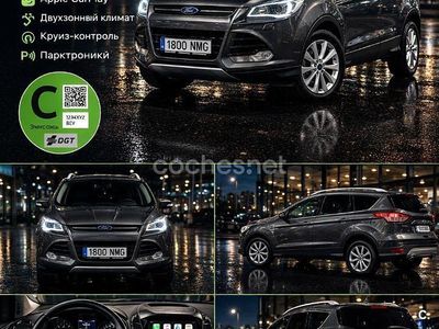Usado Ford Kuga Titanium 150 CV (110 kW) 2016 Gris / plata SUV