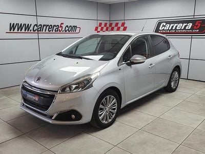 Usado Peugeot 208 Access 110 CV (80 kW) 2016 Gris Utilitario
