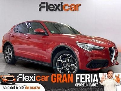 Usado Alfa Romeo Stelvio Executive 280 CV (205 kW) 2017 Rojo SUV