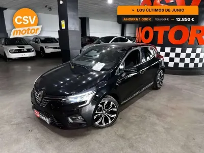 Usado Renault Clio RS Line 90 CV (66 kW) 2021 Negro Utilitario