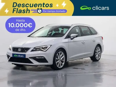 Käytetty Seat Leon ST FR 150 HP (110 kW) 2017 Valkoinen Farmari