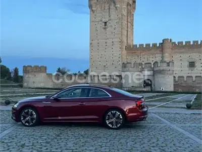 Usado Audi A5 190 CV (139 kW) 2019 Granate Coupe