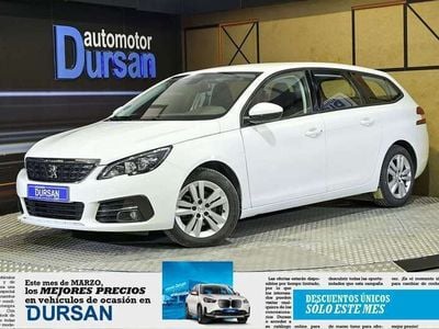 Usado Peugeot 308 SW Active 99 CV (72 kW) 2020 Blanco Familiar