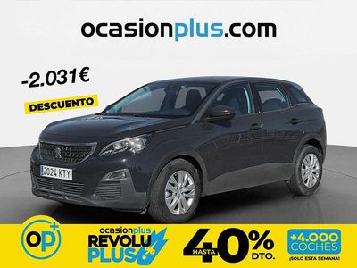 Usado Peugeot 3008 Active 130 CV (95 kW) 2019 Gris / plata SUV
