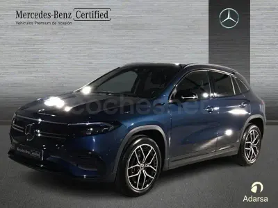 Käytetty Mercedes EQA250 AMG line 139 kW (190 HP) 2021 Sininen Katumaasturi