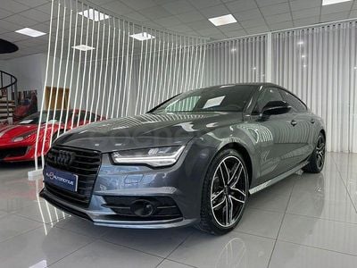 Usado Audi A7 S-Line 272 CV (200 kW) 2018 Gris / plata Berlina