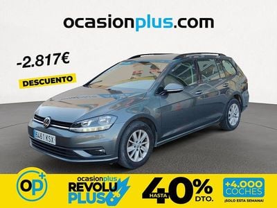 Usado VW Golf VII Business 115 CV (84 kW) 2019 Gris Familiar