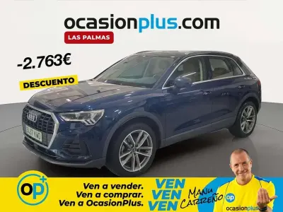 Usado Audi Q3 Advanced 150 CV (110 kW) 2019 Azul SUV