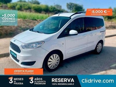 Usado Ford Tourneo Titanium 102 CV (75 kW) 2016 Blanco Van