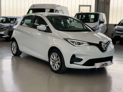 Usado Renault Zoe Intens 80 kW (109 CV) 2020 Blanco Utilitario