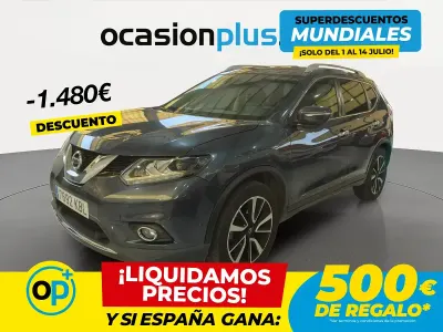 Usado Nissan X-Trail Tekna 130 CV (95 kW) 2017 Azul SUV