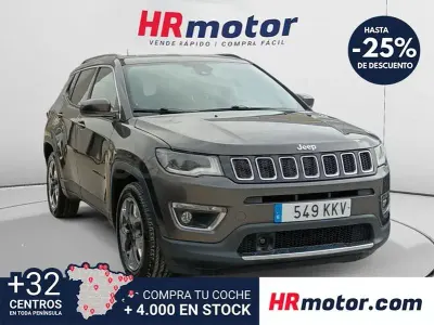 Begagnad Jeep Compass Limited 140 HK (102 kW) 2018 Brun SUV