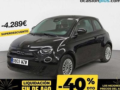 Negro Usado 2022 Fiat 500e Action Utilitario | 10.861 € (Buen precio)