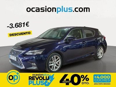 Usado Lexus CT200h Executive Line 136 CV (100 kW) 2020 Azul