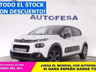 Usado Citroën C3 PureTech 110 CV (80 kW) 2018 Blanco Utilitario
