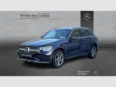 Cavansitblau metallic paint Usado 2022 Mercedes GLC220 AMG line SUV | 44.990 € (Un poco caro)