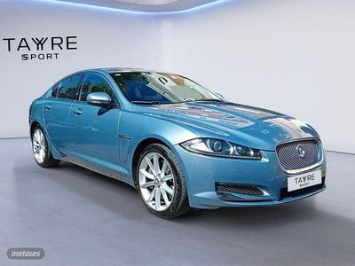 Usado Jaguar XF Premium Luxury 275 CV (202 kW) 2013 Azul Berlina