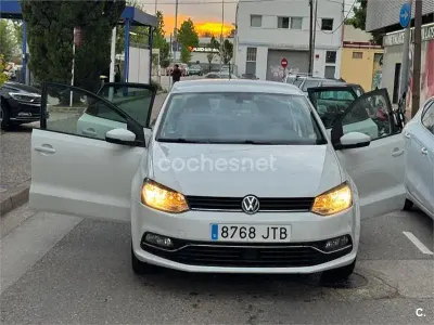 Usado VW Polo Sportline 90 CV (66 kW) 2016 Blanco Berlina