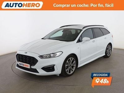 Blanco Usado 2019 Ford Mondeo ST-Line Familiar | 19.099 € (Precio justo)