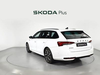 Brugt Skoda Octavia SportLine 150 HK (110 kW) 2025 Hvid Stationcar