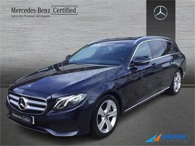 Usado Mercedes E220 194 CV (142 kW) 2018 Azul Familiar