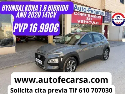 Usado Hyundai Kona 141 CV (103 kW) 2020 Gris / plata SUV