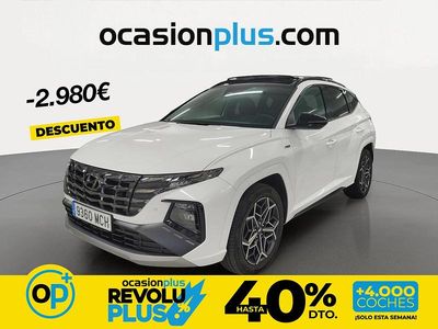 Usado Hyundai Tucson N Line 230 CV (169 kW) 2022 Blanco SUV