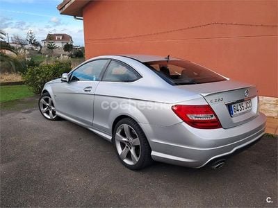 Usado Mercedes C220 Edition 1 170 CV (125 kW) 2015 Gris / plata Coupe