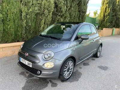 Usado Fiat 500 Lounge 69 CV (50 kW) 2016 Gris / plata Berlina