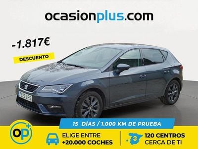 Usado Seat Leon Style 115 CV (84 kW) 2020 Gris